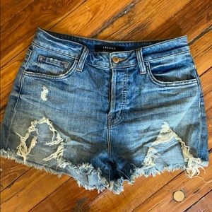 J brand Gracie denim shorts
